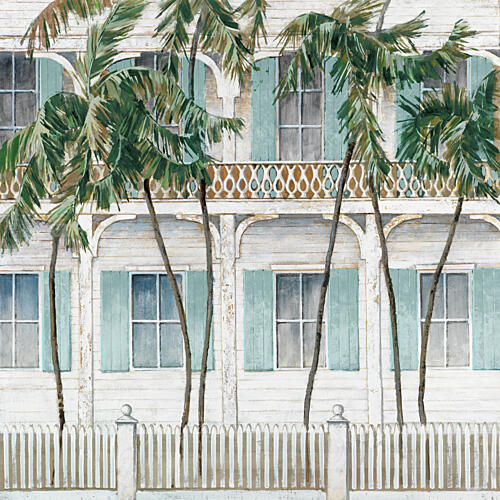 Lovely Seaside Resort Art Print