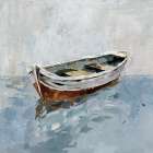 Rowboat Adrift Coastal Print