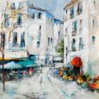 City Streets Art Print
