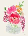 Brilliant Bouquet I Art Print