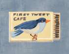 Tweet Cafe Matchbox Art Print