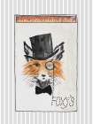Foxys Matchbook On Stripes Art Print