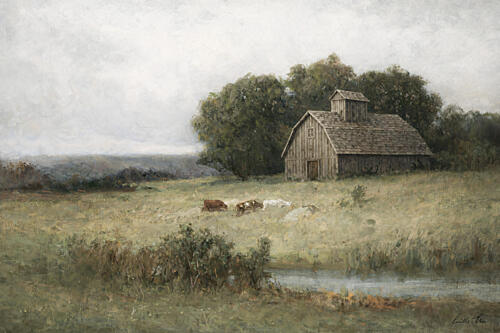 Grazing on the Farm Art Print
