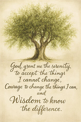 Wisdom to Know the Difference Art Print