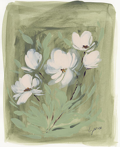 Delicate Blooms II Art Print