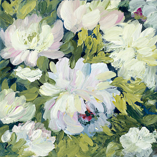 Peony Morning II Art Print