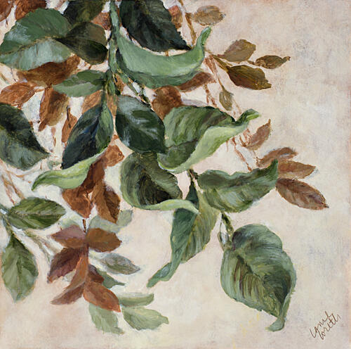 Turning Leaves Art Print