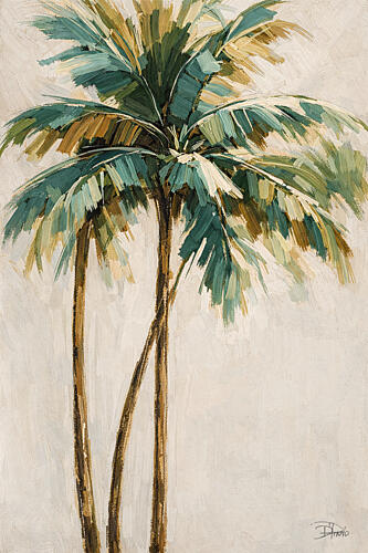Windy Palms Art Print