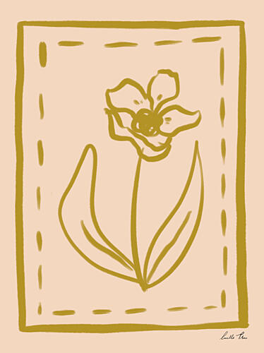 Framed Flora VIII Art Print