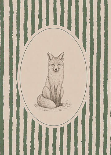 The Fox Art Print