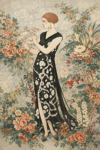 Nocturne in Bloom Art Print
