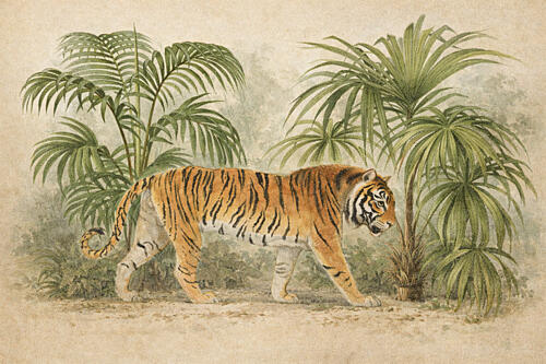 Jungle Cat Art Print