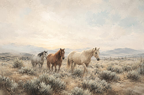 String of Horses