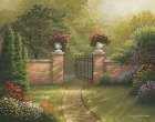 Autumn Bridge II Art Print