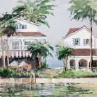 Beach Resort Art Print