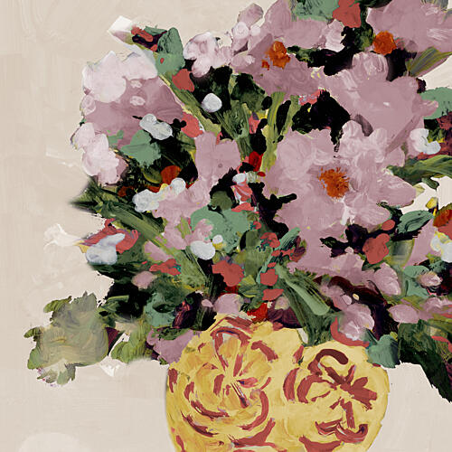 Soft Florals Art Print