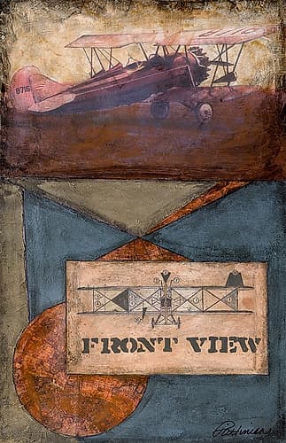 Antique Plane - Front Global Print