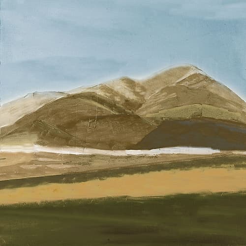 Beauty Landscape Square Landscape Print