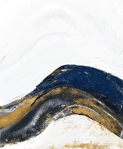 White Marble Tierra Minimalist Print