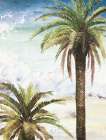 Coastal Palms I Art Print