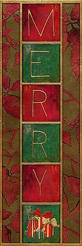 Seasons Greetings Panel II Art Print