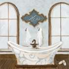 Villa Bath I Bathroom Art Print