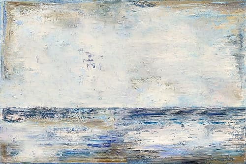 Abstract Ocean Study Abstract Art Print