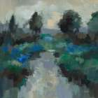 Iris Lake Art Print