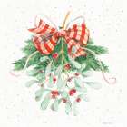 Holiday Bows I Art Print
