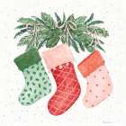 Holiday Bows II Art Print