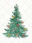 Holiday Bows IV Art Print