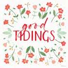 Holiday Bows VI Art Print