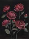 Burgundy Bloom II Art Print