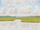 Clear Morning on the Marshes Art Print