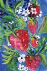 Juicy Strawberries Art Print