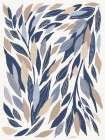 Leafy Lines Art Print