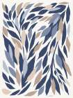 Leafy Lines Plain Art Print