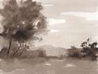 Sepia Morning Art Print