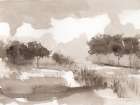 Sepia Grove Art Print