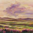 Purple Cloud Art Print
