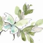 Social Butterflies V Art Print