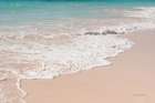 Pink Sand Shoreline Art Print