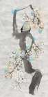White Plum II Art Print