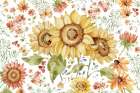 Fall Cottage Garden I Art Print
