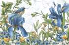 Blue Botanica I Art Print