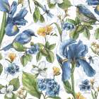 Blue Botanica VI Art Print