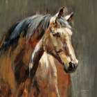 Stable at Dusk V2 Art Print