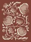 Illuminated Floral I Art Print