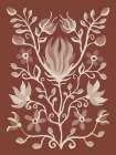 Illuminated Floral II Art Print