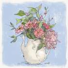 Bouquet in Pitcher Art Print